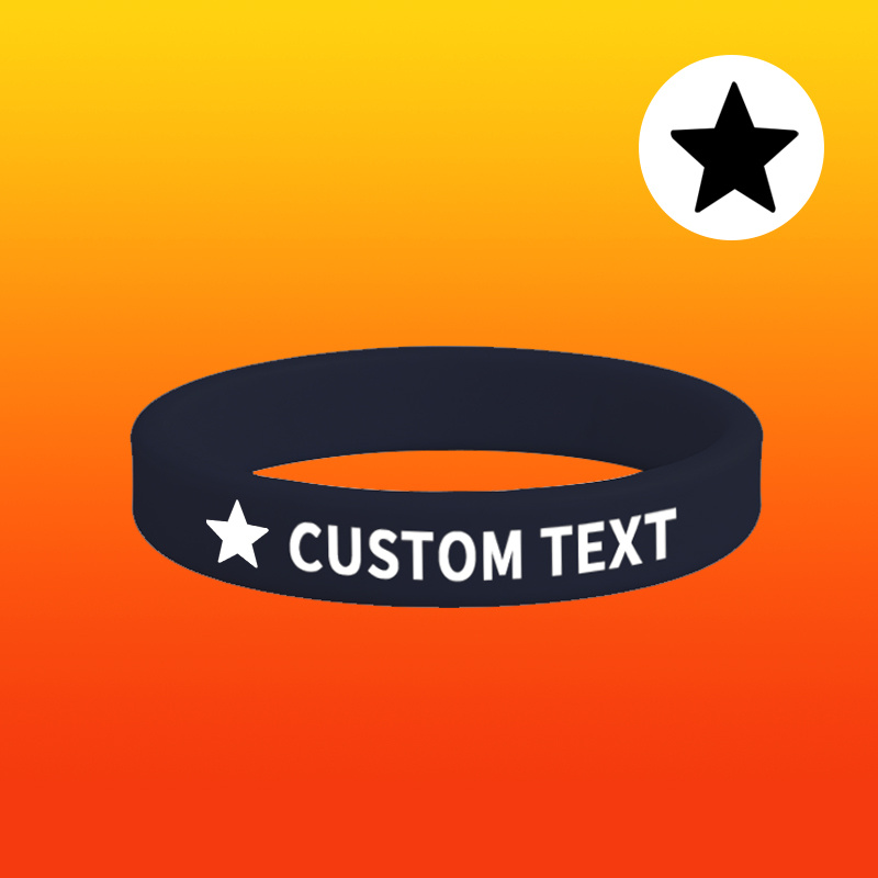 28pc Custom Silicone Bracelets Set, Personalised Gift